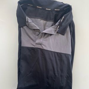 Nike mens dry fit golf shirt